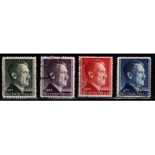 Reichfürer Adolf Hitler - komplet sæt - stemplet.